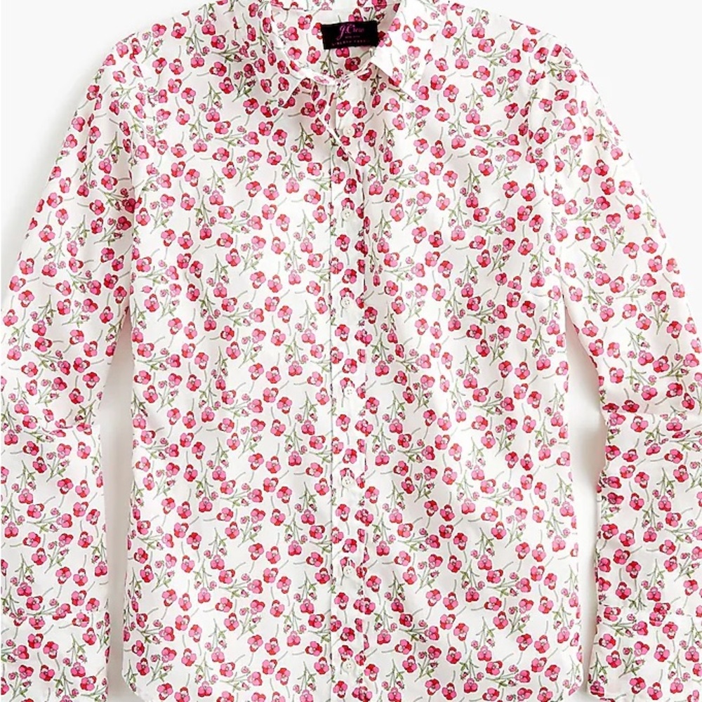J. Crew x Liberty Arts Floral Button Down, 20
